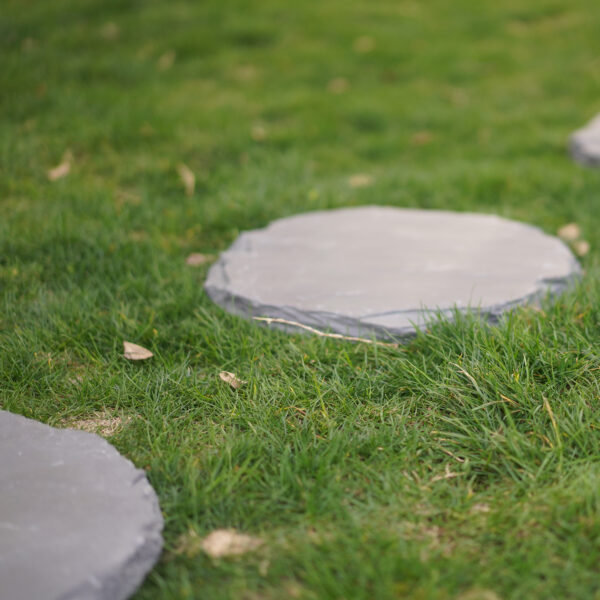 Slate Garden Paver - Round Stepping Stone